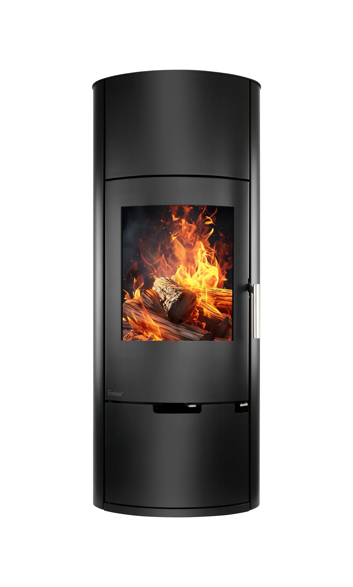 Ember Kamin E-11 in schwarzer Ausführung