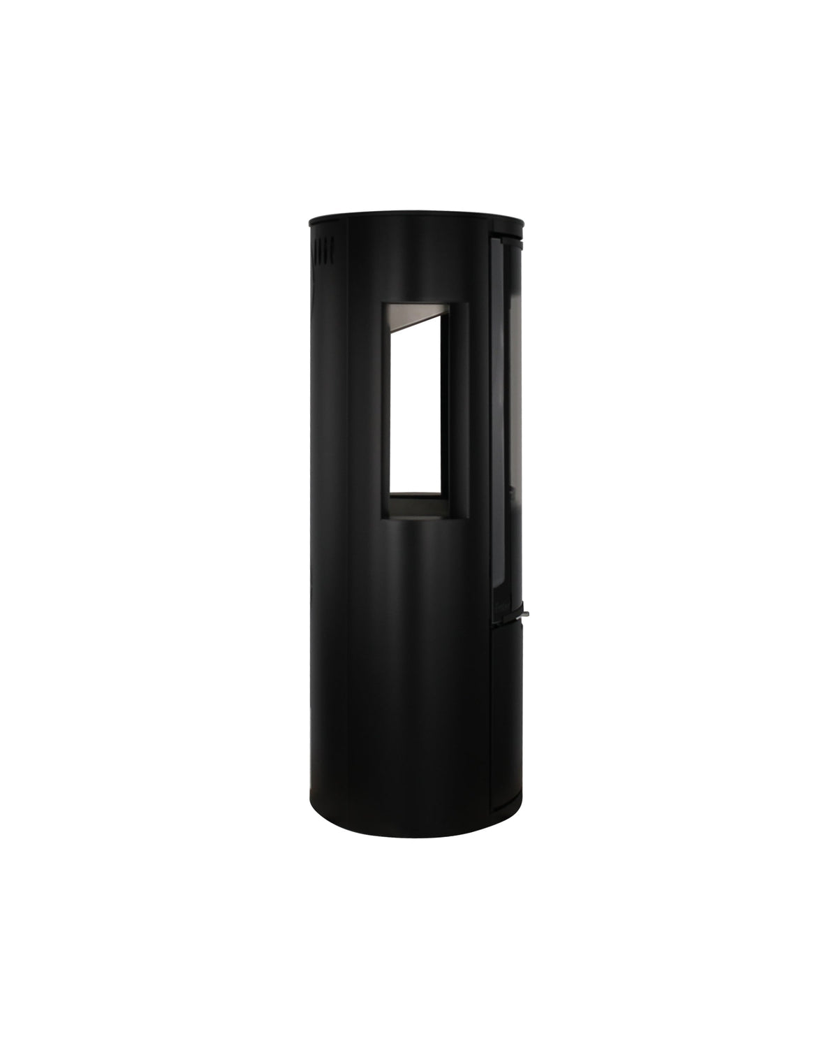 Ember Kaminofen E-15 in weiterer Seitenansicht