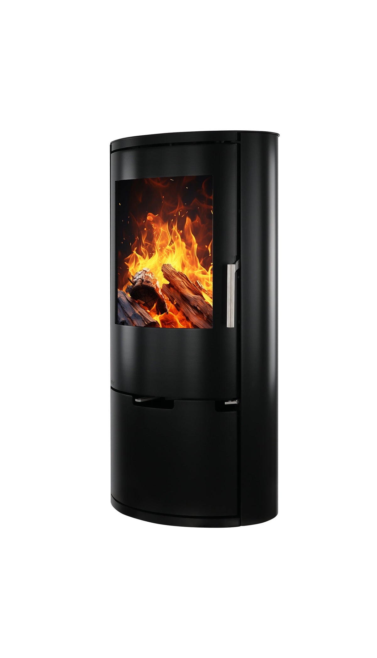 Ember Kamin E-14 in perspektivischer Ansicht